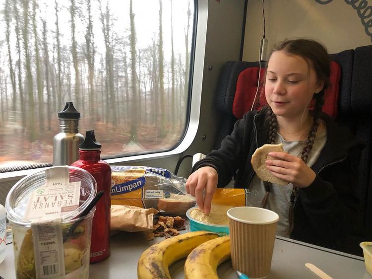 Kenalan dengan Greta Thunberg,Person of The Year 2019 Penggemar Roti