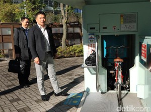 Canggihnya Parkiran Sepeda Bawah Tanah di Jepang