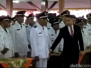 Wow, Penggali Kubur di Blitar Dilantik Jadi Kades