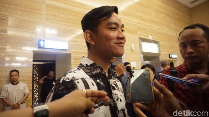Gibran Rakabuming Raka di Sukoharjo, Sabtu (14/12/2019).