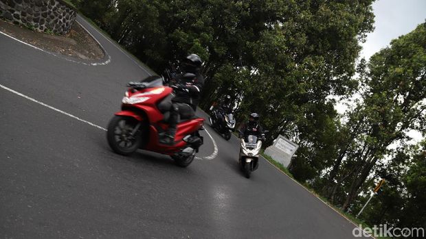 Hari Pertama Touring PCX, Lahap 137 Km, Manasin Rem