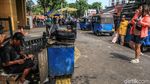 Aduh! Hak Pejalan Kaki di Kawasan Stasiun Gondangdia Dicuri
