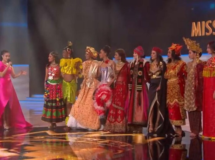 Wakil Indonesia Princes Megonondo Tak Berhasil Menjadi Top 12 Miss World 2019. Foto: Screenshoot Grand Final Miss World 2019 Wakil Indonesia Princes Megonondo Tak Berhasil Menjadi Top 12 Miss World 2019. Foto: Screenshoot Grand Final Miss World 2019