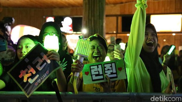 fans NCT Dream histeris