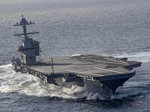 Tentang Kapal Induk USS Gerald R Ford yang Dikerahkan AS Bantu Israel