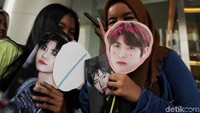  Begitu pula para fans NCT Dream yang sudah tak sabar melihat idola mereka tampil di panggung(Pradita/detikcom)