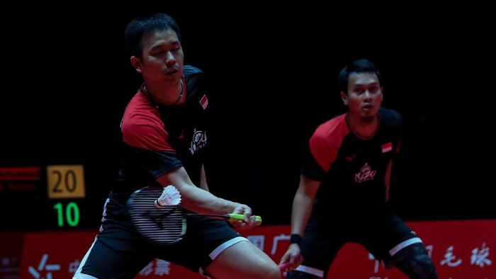 Hendra/Ahsan di semifinal BWF World Tour Finals 2019