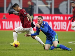 AC Milan Diredam Sassuolo Tanpa Gol di San Siro