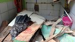 Kondisi Rumah Ambruk di Matraman Akibat Proyek Saluran Air