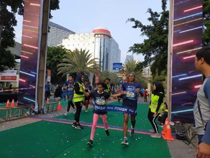 5.000 Pelari Ramaikan BPJAMSOSTEK Relay Marathon