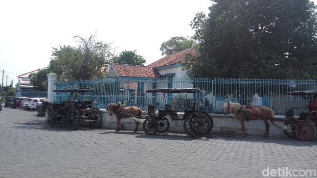 Andong di Museum Keraton, Komplek Keraton Kasunanan Surakarta Hadiningrat