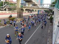 Para Peserta BPJamsostek Relay Marathon