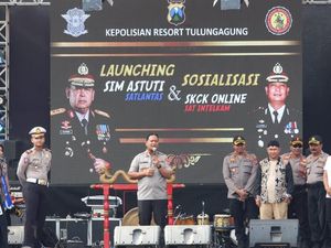 Kini Warga Tulungagung Bisa Latihan Ujian Teori Bikin SIM Lewat Gim