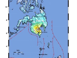 Guncang Sulut, Gempa M 6,9 Berpusat di Mindanao Filipina