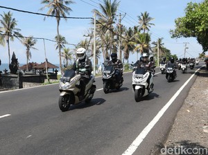 Hari Kedua Touring Honda PCX, Gaspol di Pesisir Pantai Menuju GWK