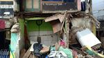 Kondisi Rumah Ambruk di Matraman Akibat Proyek Saluran Air