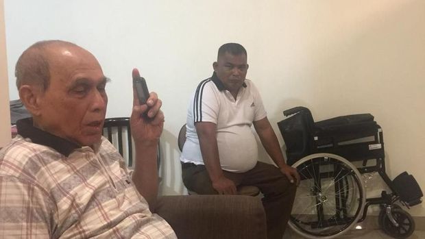 Kivlan Zen setelah mendapatkan penahanan rumah