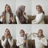 7 Tutorial Hijab Untuk Travelling Yang Nggak Ribet