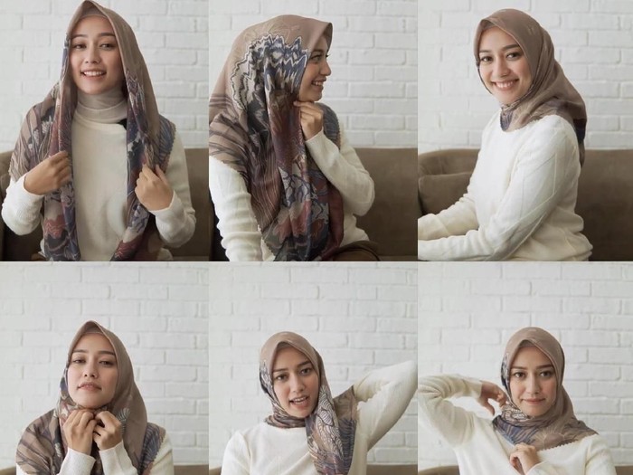 tutorial hijab lebaran tutorial hijab lebaran