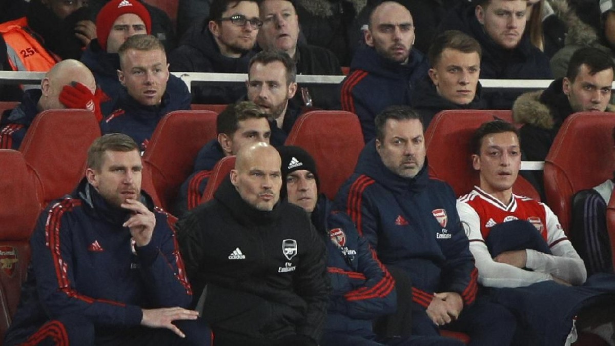 Freddie Ljungberg masih jadi caretaker di lima laga terakhir Arsenal (Ian Walton/AP Photo)