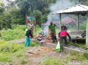 Yuk! Bersihkan Sampah di Jalur Pendakian Gunung Rinjani