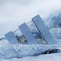 Seorang arsitek bernama Karina Wiciak merancang sebuah rumah dengan bentuk yang tak terduga. Karina yang bekerja untuk konsultan arsitektur Wamhouse di Warsawa, Polandia, menggali inspirasi dari logo-logo merek terkenal, salah satunya Adidas. (Foto: Dok. Warmhouse)