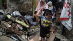 Penampakan Rumah yang Ambruk Gegara Proyek DKI