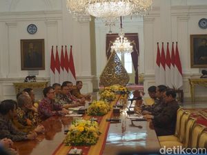 Bertemu Jokowi, PSSI Diminta Benahi Sistem Kompetisi Besar-besaran