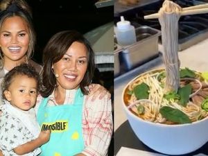 Keren! Kue Ulang Tahun Ibu Chrissy Teigen Berbentuk Semangkuk Pho