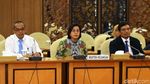 Sri Mulyani Rapat Konsultasi dengan Pimpinan DPR
