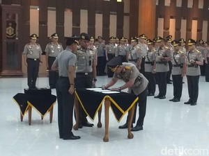 Sah! Kapolri Lantik Irjen Listyo Sigit Jadi Kabareskrim Polri