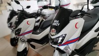 Ambulans motor ini dikendarai oleh Medical Assistant, bukan dokter atau perawat.  Foto: Istimewa