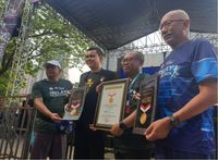 HUT ke-42, BPJAMSOSTEK Gelar Relay Marathon & Raih Rekor Muri