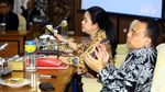 Sri Mulyani Rapat Konsultasi dengan Pimpinan DPR
