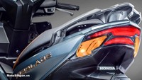 Motor ini memiliki desain serba tajam, dengan dua headlamp yang besar dan sudah dilengkapi teknologi LED dan DRL. Sekilas desain muka Air Blade mirip dengan fascia Honda ADV 150 yang dijual di Indonesia. Honda Air Blade 150 juga punya desain buritan yang agresif, dengan bentuk lampu rem meruncing./Foto: MotoSaigon