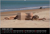 Influencer Bikin Heboh Buat Kalender 2020 dengan Fotonya Tanpa Busana