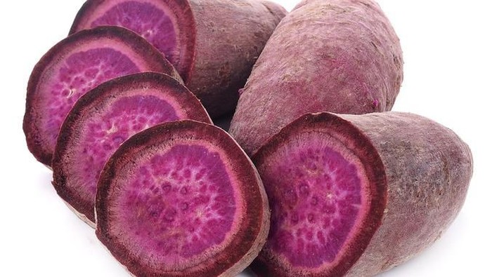 pewarna alami makanan ubi ungu