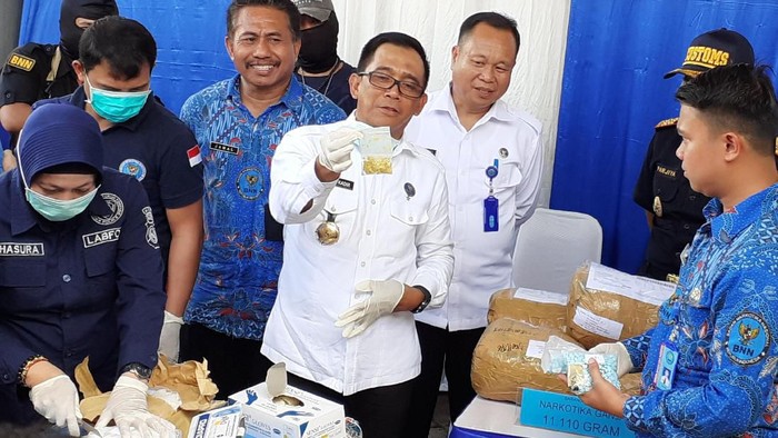 BNNP Sulsel Musnahkan Narkoba Miliaran Rupiah