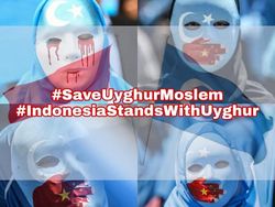Aneka Meme Bela Uighur di Twitter