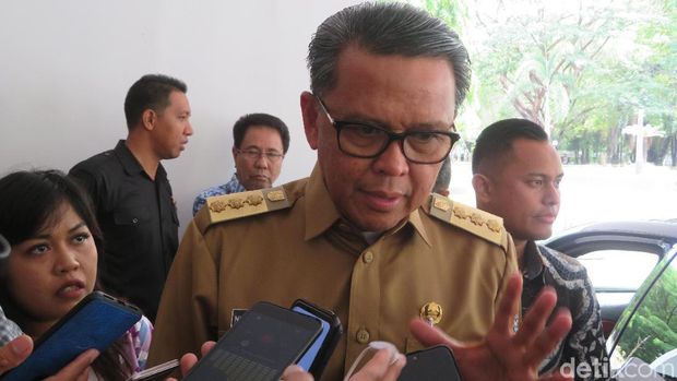 Noval Dhwinuari Antony-detikcom/Gubernur Sulsel Nurdin Abdullah