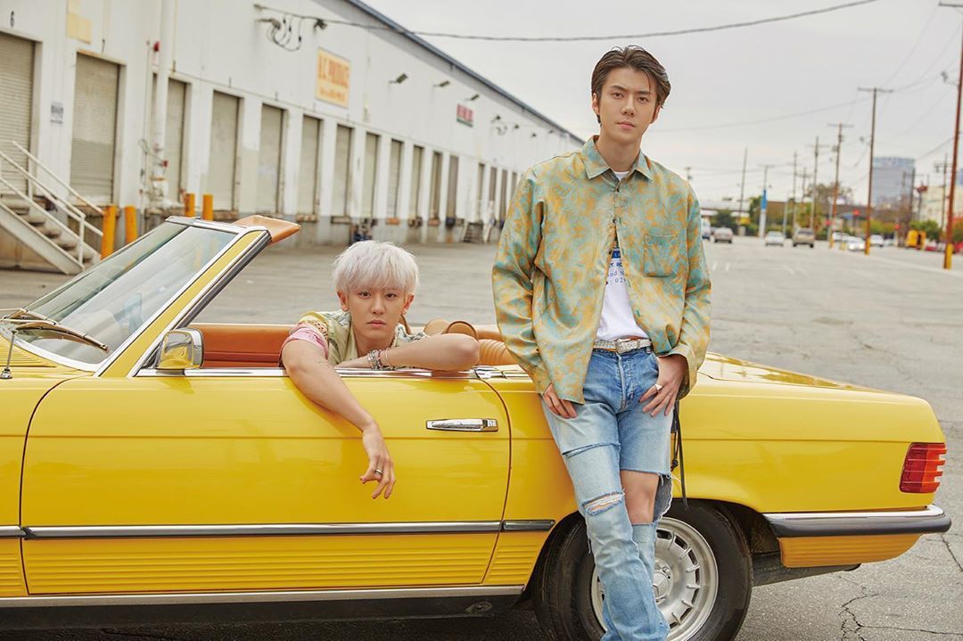 sehun dan chanyeol