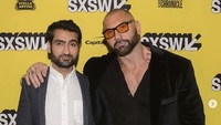 Sebelumnya Kumail tampil dalam film Stubber bersama Dave Bautista. Dok. Instagram/kumailn