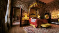 Berlokasi di Leicestershire, Inggris, kastil ini memiliki kamar megah dan pemandangan yang memukau. (Airbnb)