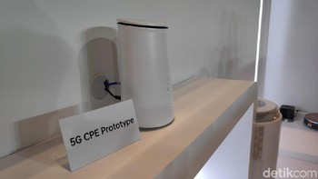 Perangkat ini jadi upaya pertama Oppo mengembangkan bisnisnya di luar smartphone dan mengembangkan produk berbeda di ers 5G Foto: Moch Prima Fauzi/detikINET