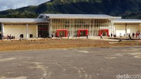 Tampak ada terminal baru namun belum dioperasikan.