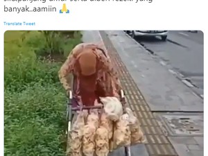Makan Mie Instan Seember hingga Nenek 110 Tahun Jualan Kerupuk