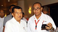 JK mengucapkan terima kasih kepada seluruh peserta munas yang menerima laporan pertanggungjawabannya dan telah kembali mempercayakan dirinya sebagai Ketua Umum PMI.