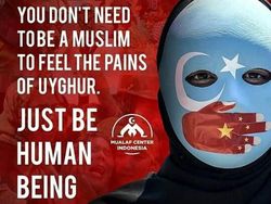 Aneka Meme Bela Uighur di Twitter