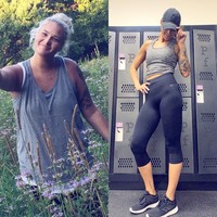 Kebiasaan tidak sehat Charity ini menyebabkan timbunan lemak menumpuk di tubuhnya. Dan yang paling berat, awak kabin ini memiliki bobot tubuh lebih dari 95 kg. Foto: Instagram