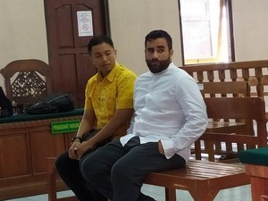 Bawa Kokain, WN Amerika Serikat di Bali Dituntut 14 Tahun Penjara
